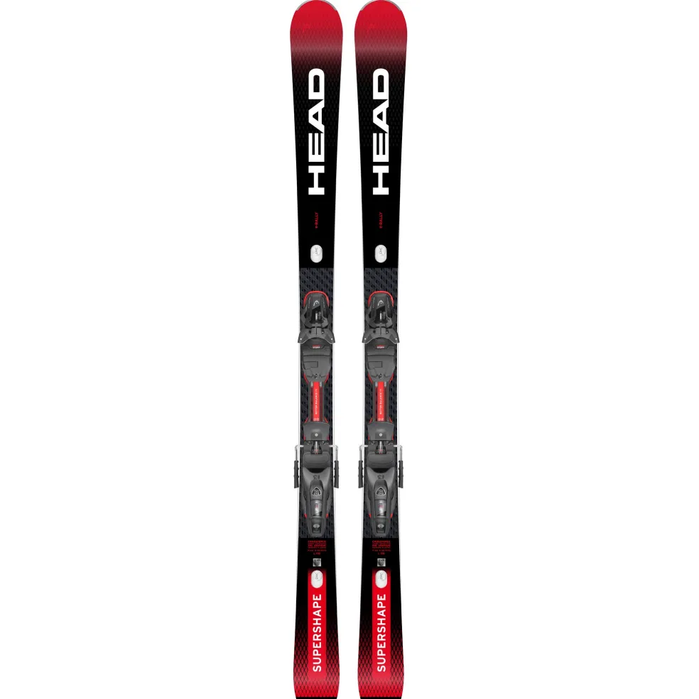 Head Supershape E-Rally Performance 24 - 25 ski's met PR 13 GW binding