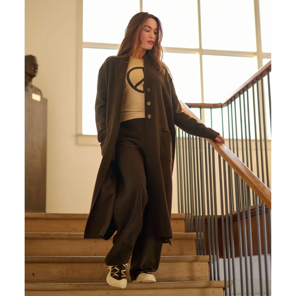 Henriette Steffensen Cardigan vest dames chokolate