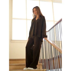 Henriette Steffensen  Pullover sweater dames chokolate