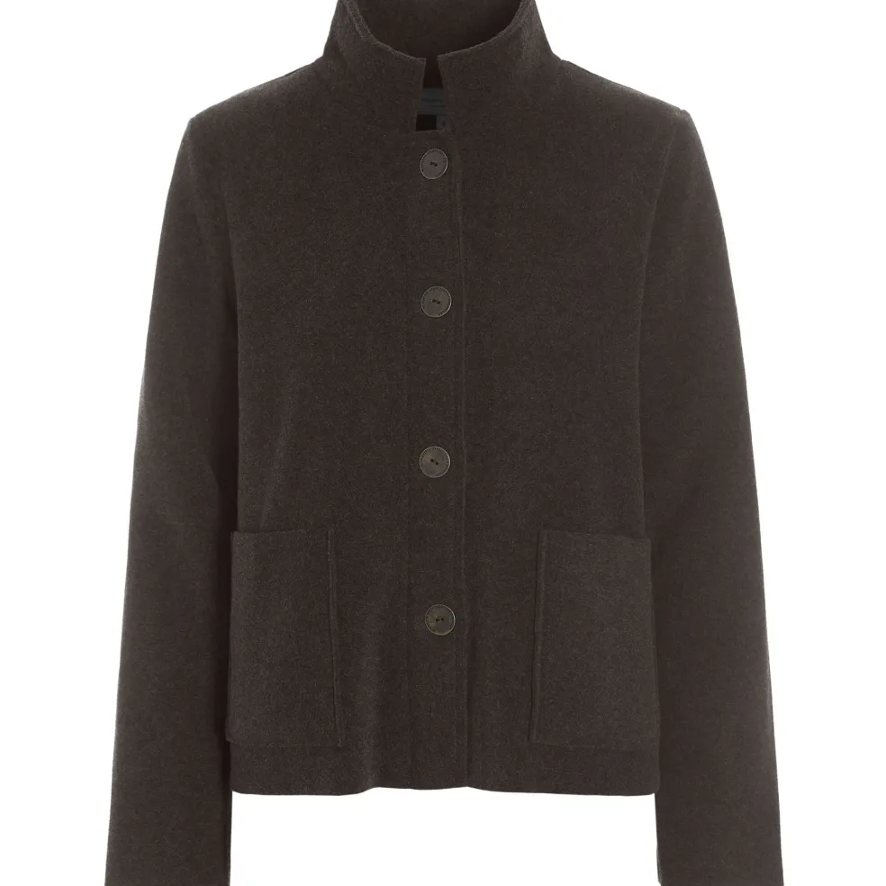 Henriette Steffensen vest dames chokolate