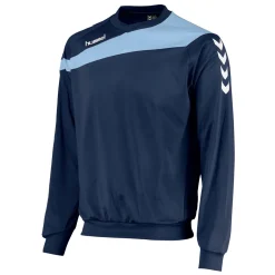 Hummel Elite Round trainingsshirt heren navy sky blue
