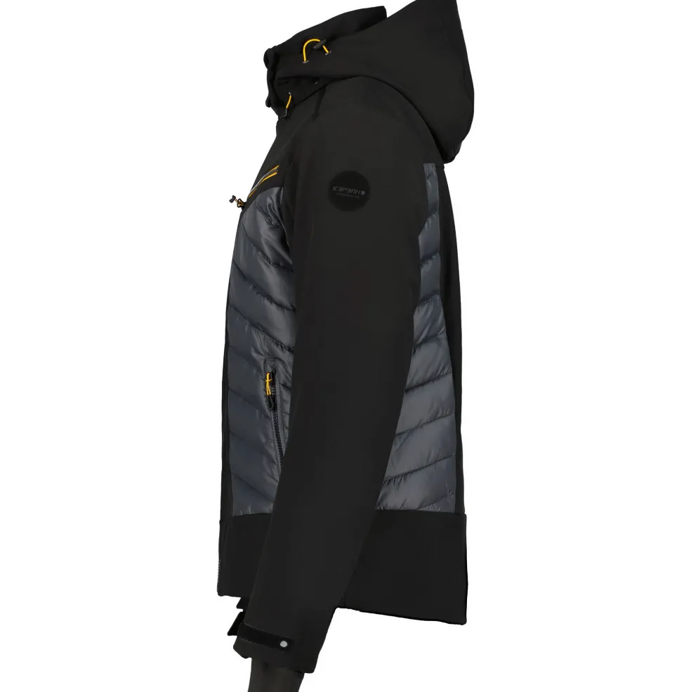 Icepeak 57820-542 Fremont winterjas heren black
