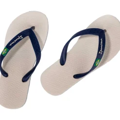 Ipanema Classic Brasil slippers kids beige blue