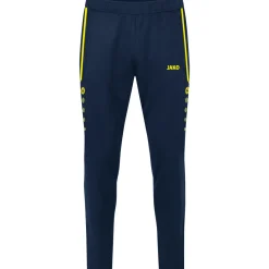 JAKO Allround trainingsbroek marine fluogeel