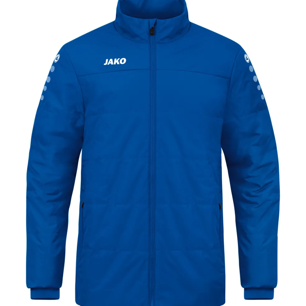 JAKO Team coach jas zonder capuchon royal