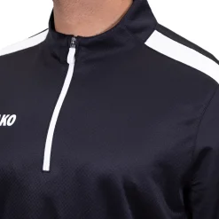 JAKO Ziptop Power trainingsshirt zwart