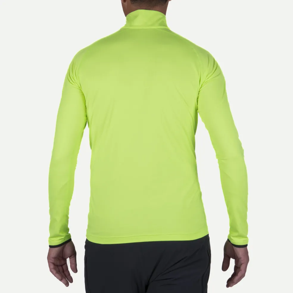 Kjus Feel Half-Zip skipully heren limelight black