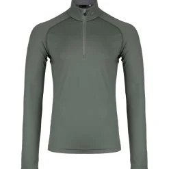 Kjus Feel Half-Zip skipully heren green smoke pewter