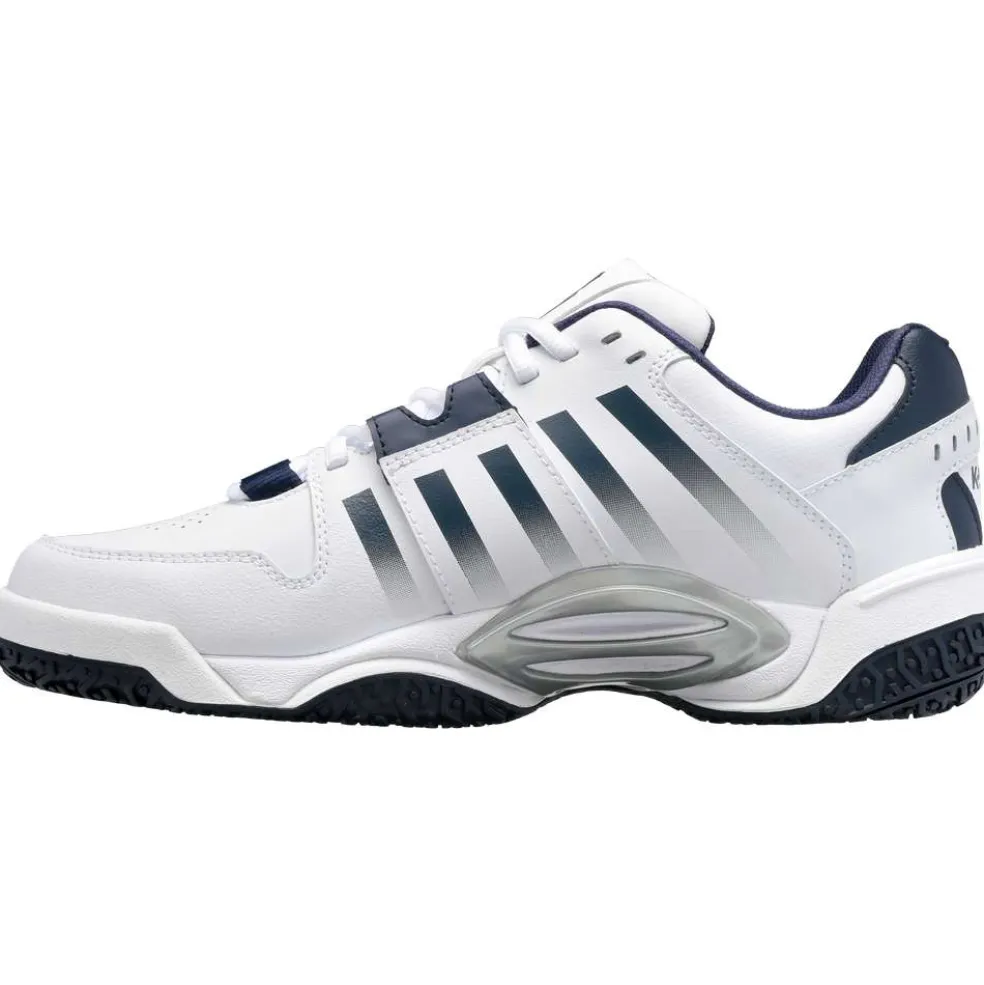 K-Swiss Accomplish IV Omni tennisschoenen heren white peacoat silver