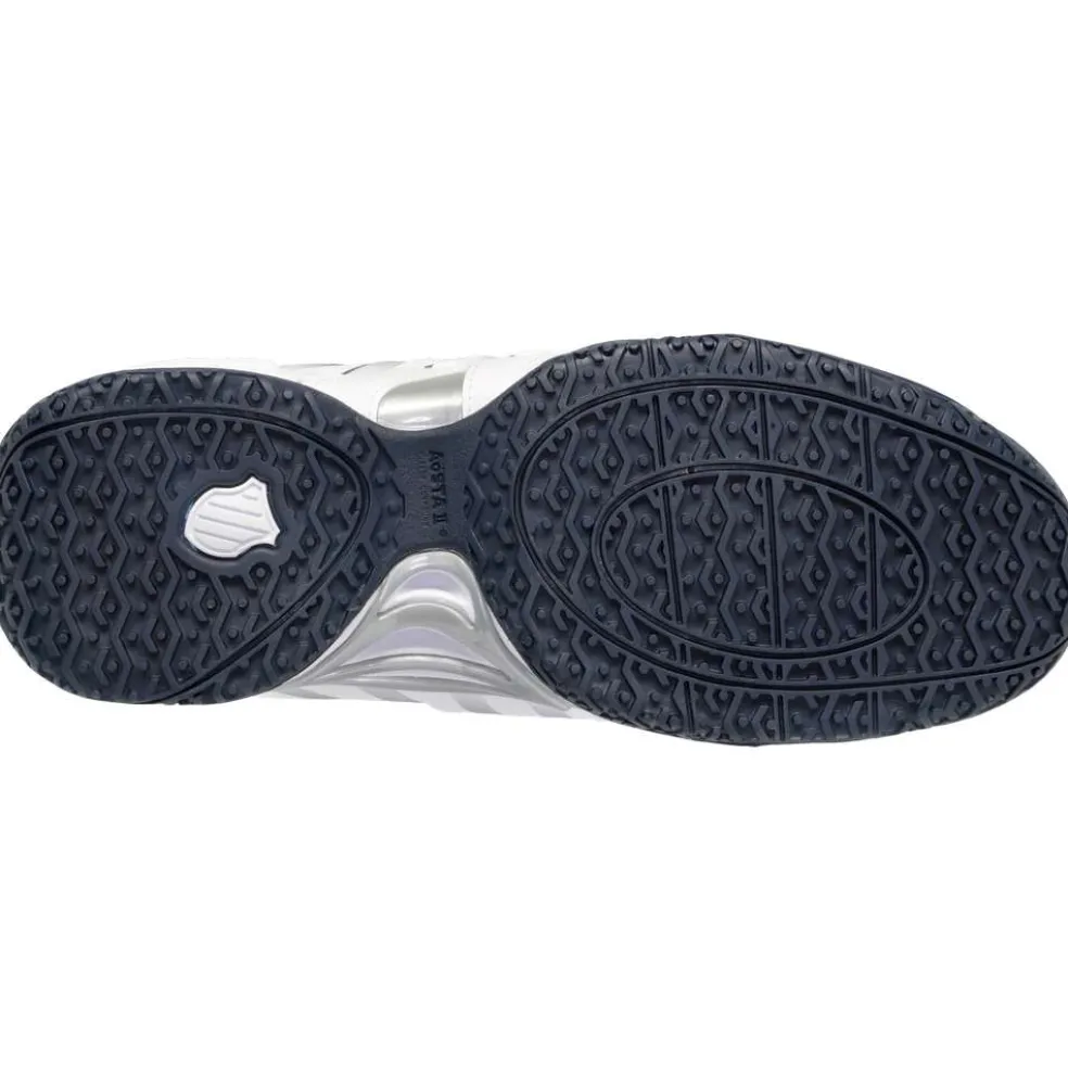 K-Swiss Accomplish IV Omni tennisschoenen heren white peacoat silver