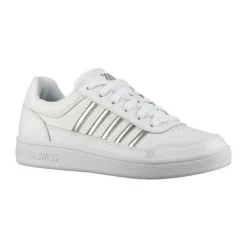 K-Swiss Court Chasseur schoenen dames white silver white