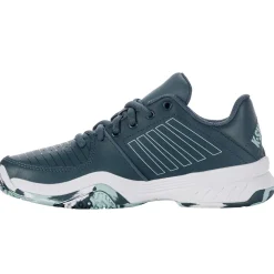 K-Swiss Court Express Omni tennisschoenen junior indian teal white aqua splash