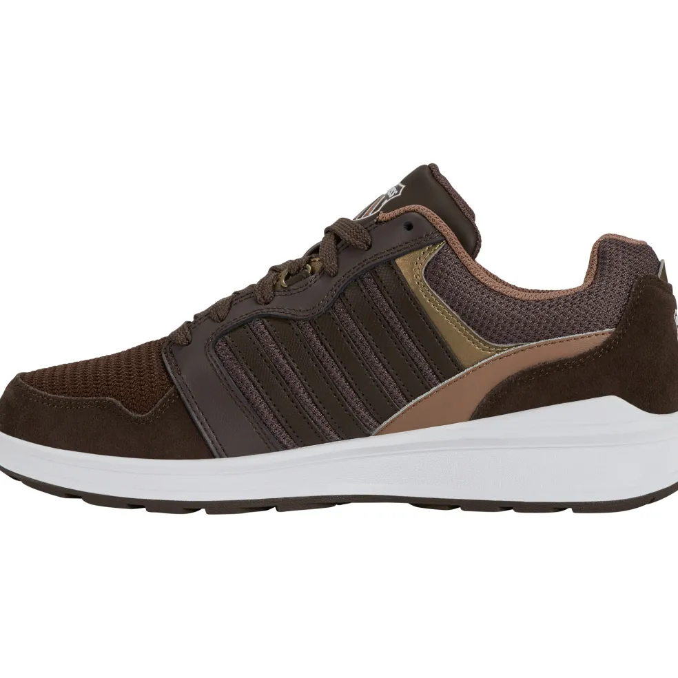 K-Swiss Rival Trainer T schoenen heren chocolate brown toasted coconut