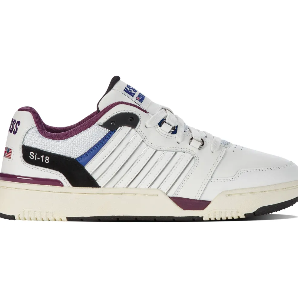 K-Swiss SI-18 Rival schoenen heren brilliant white tibe