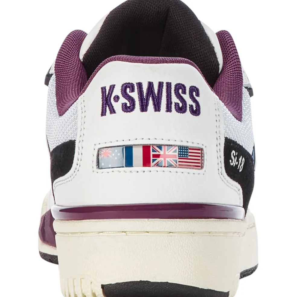 K-Swiss SI-18 Rival schoenen heren brilliant white tibe
