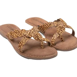 Lazamani Ava slippers dames leopard