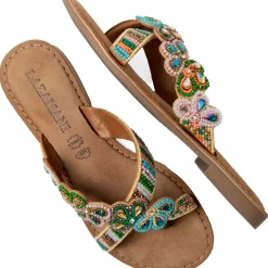 Lazamani Perla slippers dames beas flower