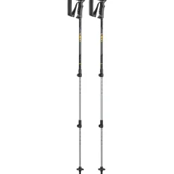 Leki Journey Lite wandelstokken dark anthracite black mango