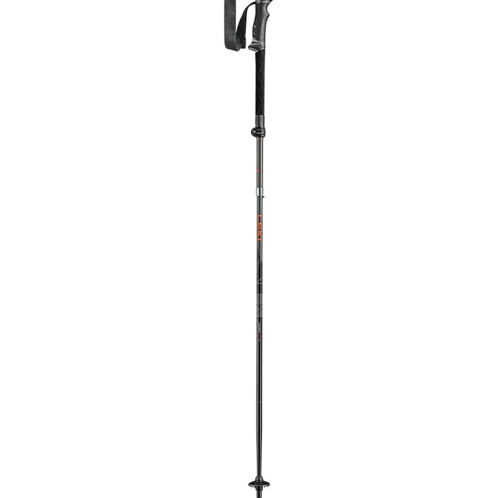 Leki Legacy FX TA wandelstokken silver grey bright red black