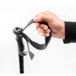 Leki Legacy FX TA wandelstokken silver grey bright red black