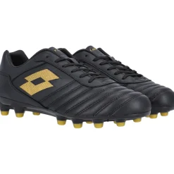 Lotto Milano 700 AGM voetbalschoenen heren all black light platino