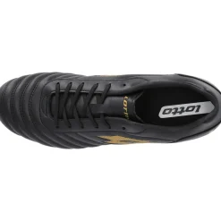 Lotto Milano 700 AGM voetbalschoenen heren all black light platino