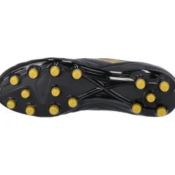 Lotto Milano 700 AGM voetbalschoenen heren all black light platino