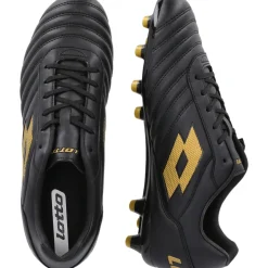 Lotto Milano 700 AGM voetbalschoenen heren all black light platino