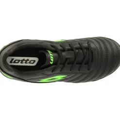 Lotto Milano 700 ID JR zaalvoetbalschoenen junior all black spring green