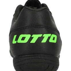 Lotto Milano 700 ID JR zaalvoetbalschoenen junior all black spring green