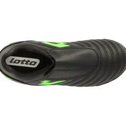 Lotto Milano 700 ID K zaalvoetbalschoenen junior all black spring green