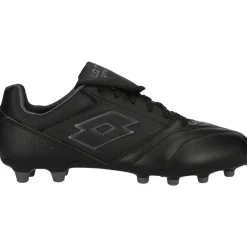 Lotto Stadio 200 FG voetbalschoenen heren all black asphalt