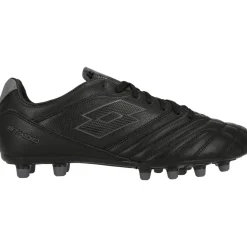 Lotto Stadio 300 III FG voetbalschoenen heren all black asphalt
