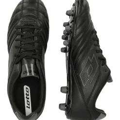 Lotto Stadio 300 III FG voetbalschoenen heren all black asphalt