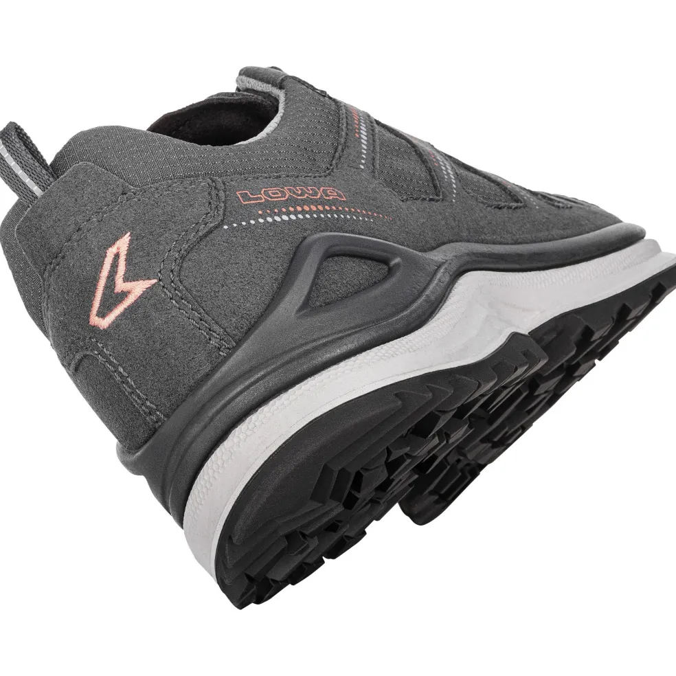 Lowa Innox Evo II GTX Ws wandelschoenen dames asphalt salmon