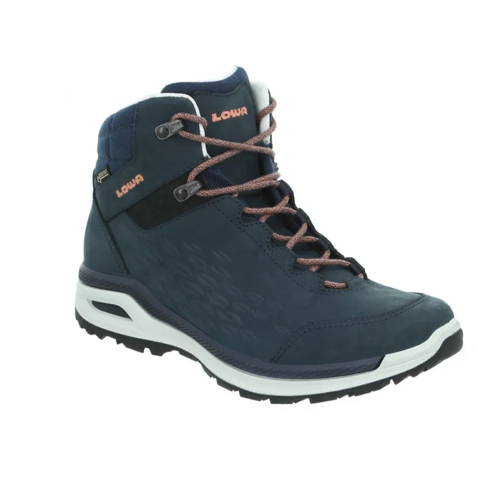 Lowa Locarno GTX QC wandelschoenen dames navy mandarin
