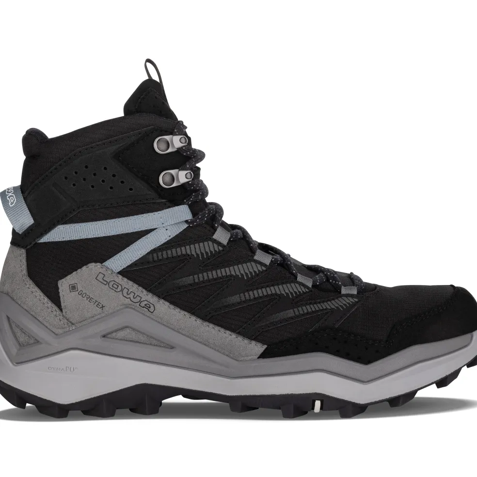 Lowa Maddox Pro GTX Mid Ws Wide wandelschoenen dames black grey