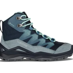 Lowa Maddox Pro GTX Mid wandelschoenen junior jeugd navy smoke blue