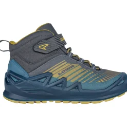 Lowa Merger GTX CQ Mid wandelschoenen junior petrol mustard