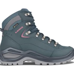Lowa Renegade Evo GTX Mid Ws wandelschoenen dames steelblue oldrose