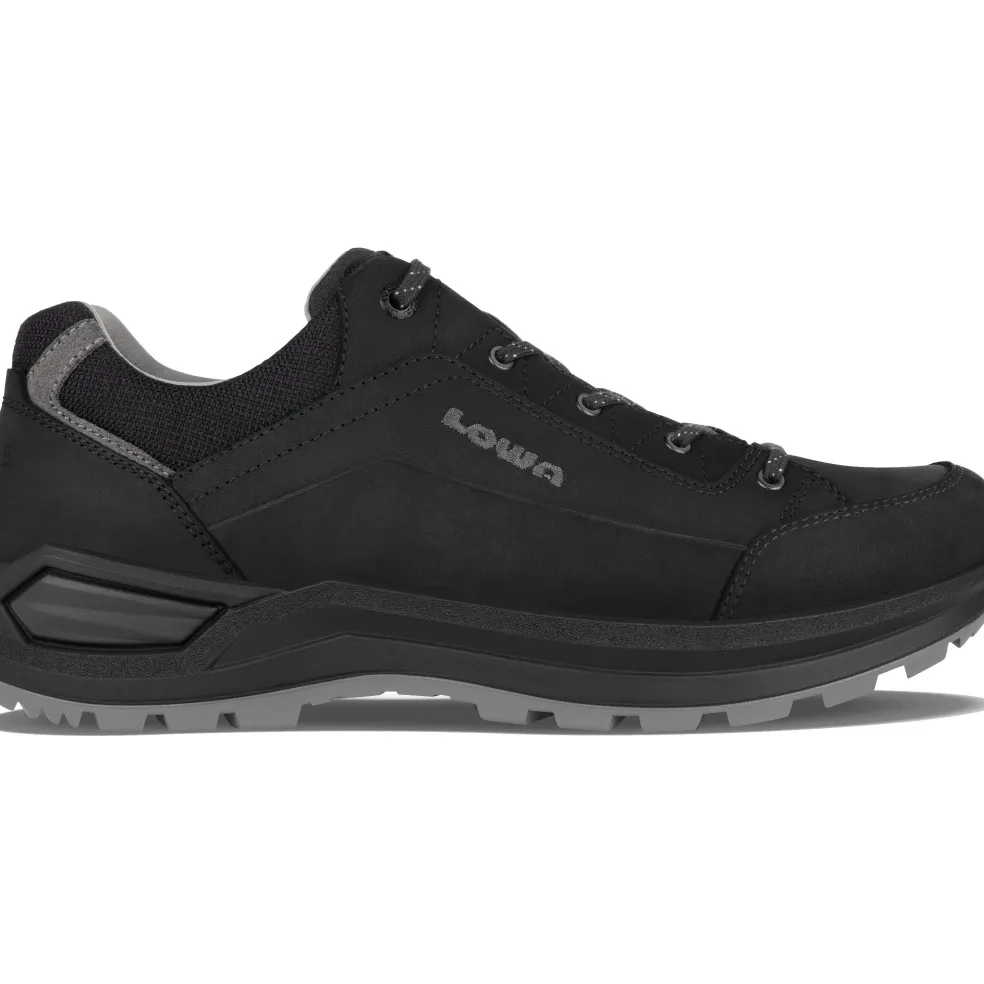 Lowa Renegade Evo LL Lo wandelschoenen heren black grey