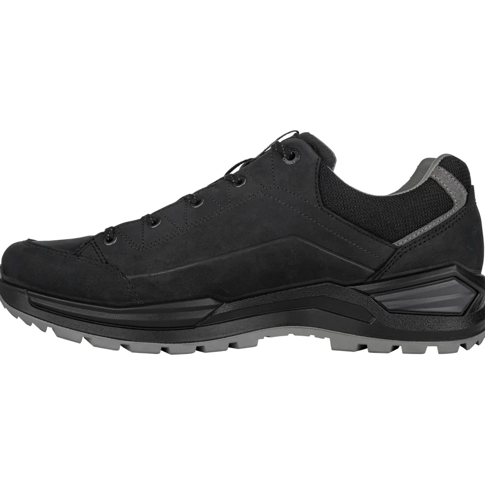 Lowa Renegade Evo LL Lo wandelschoenen heren black grey