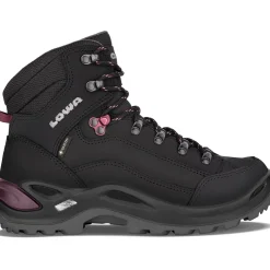 Lowa Renegade GTX Mid Ws wandelschoenen dames black prune