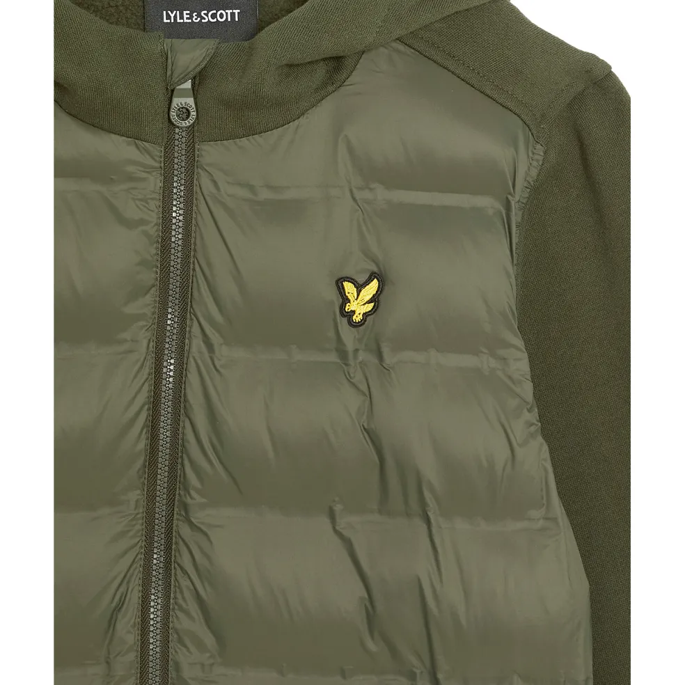 Lyle & Scott Hybrid vest junior deep depths