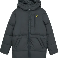 Lyle & Scott  Ripstop Quilted Puffer jas junior dark navy