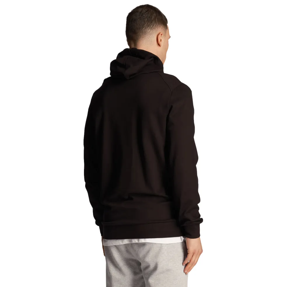 Lyle & Scott Sports Fly Fleece hoodie heren jet black