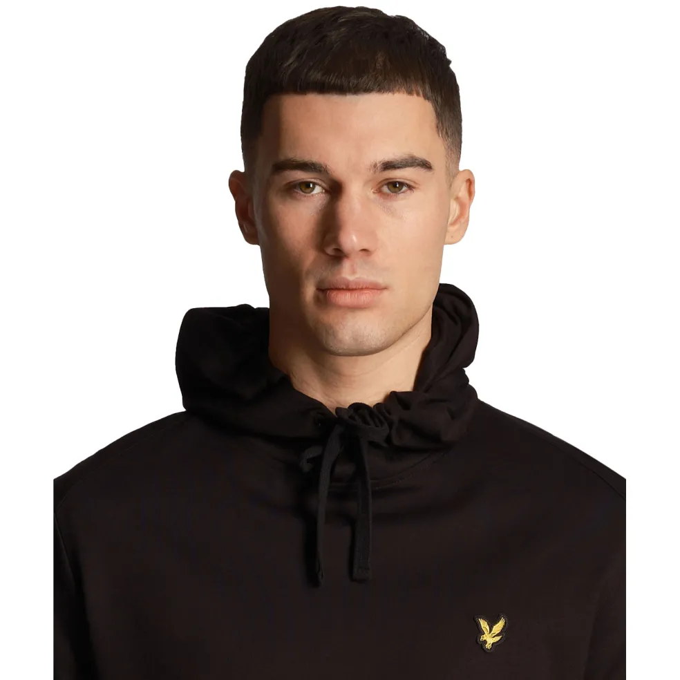 Lyle & Scott Sports Fly Fleece hoodie heren jet black