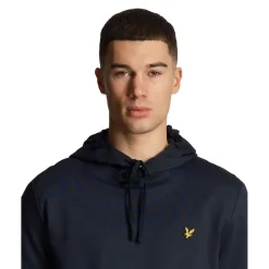 Lyle & Scott Sports Fly Fleece hoodie heren dark navy