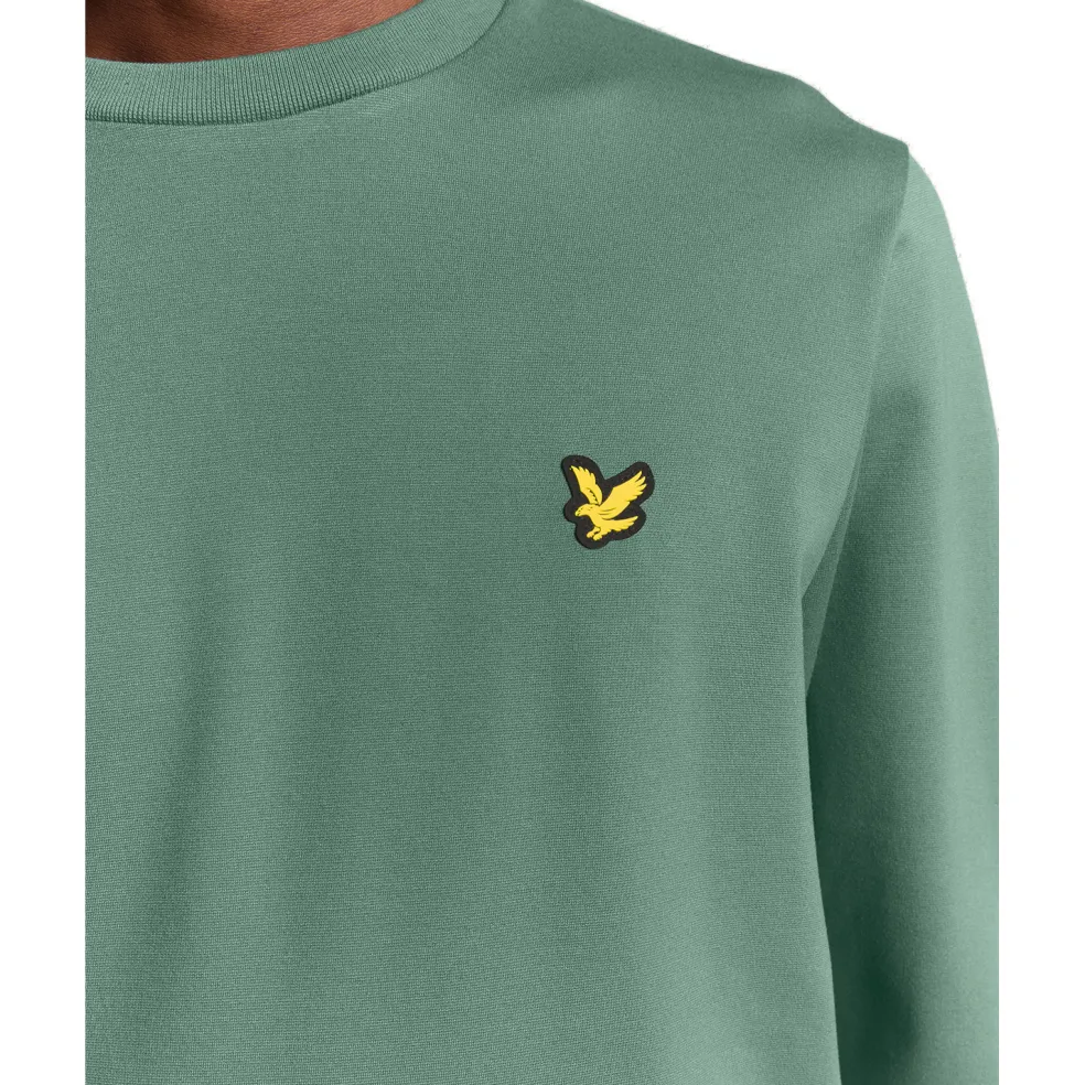 Lyle & Scott Sports Lightweight sweater heren silver pine