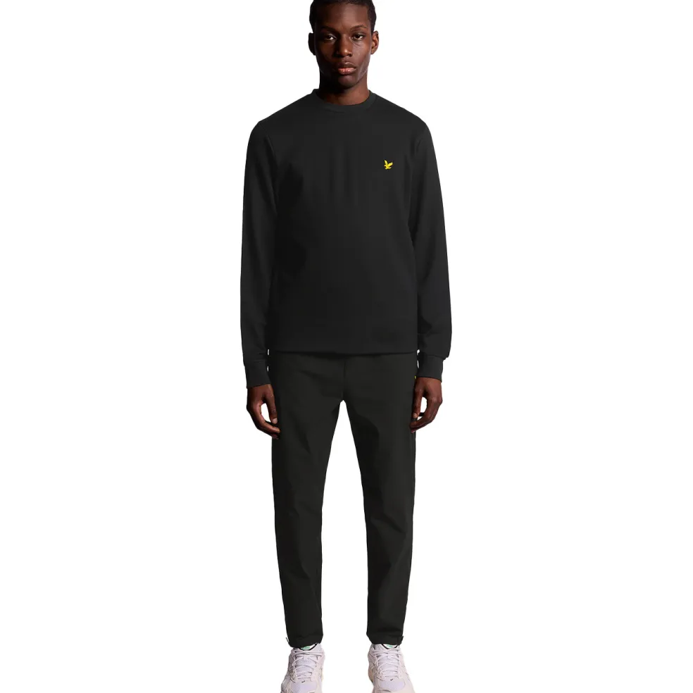 Lyle & Scott Sports Lightweight sweater heren jet black